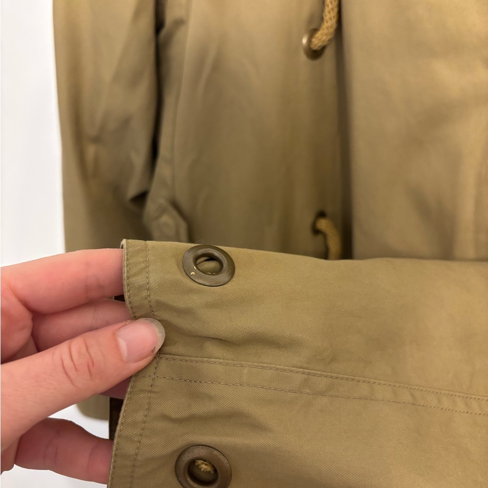 Yves Saint Laurent womens Khaki Trench Coat - Picture 5 of 8